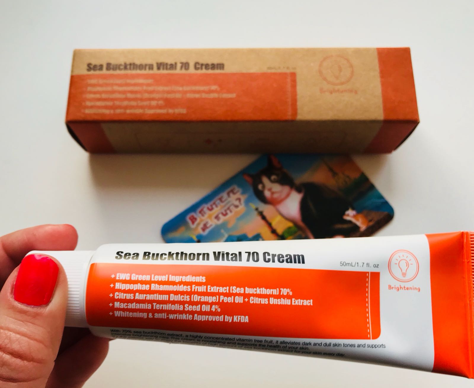 PURITO Sea Buckthorn Vital 70 Cream–review – Asian Cosmetics Reviews