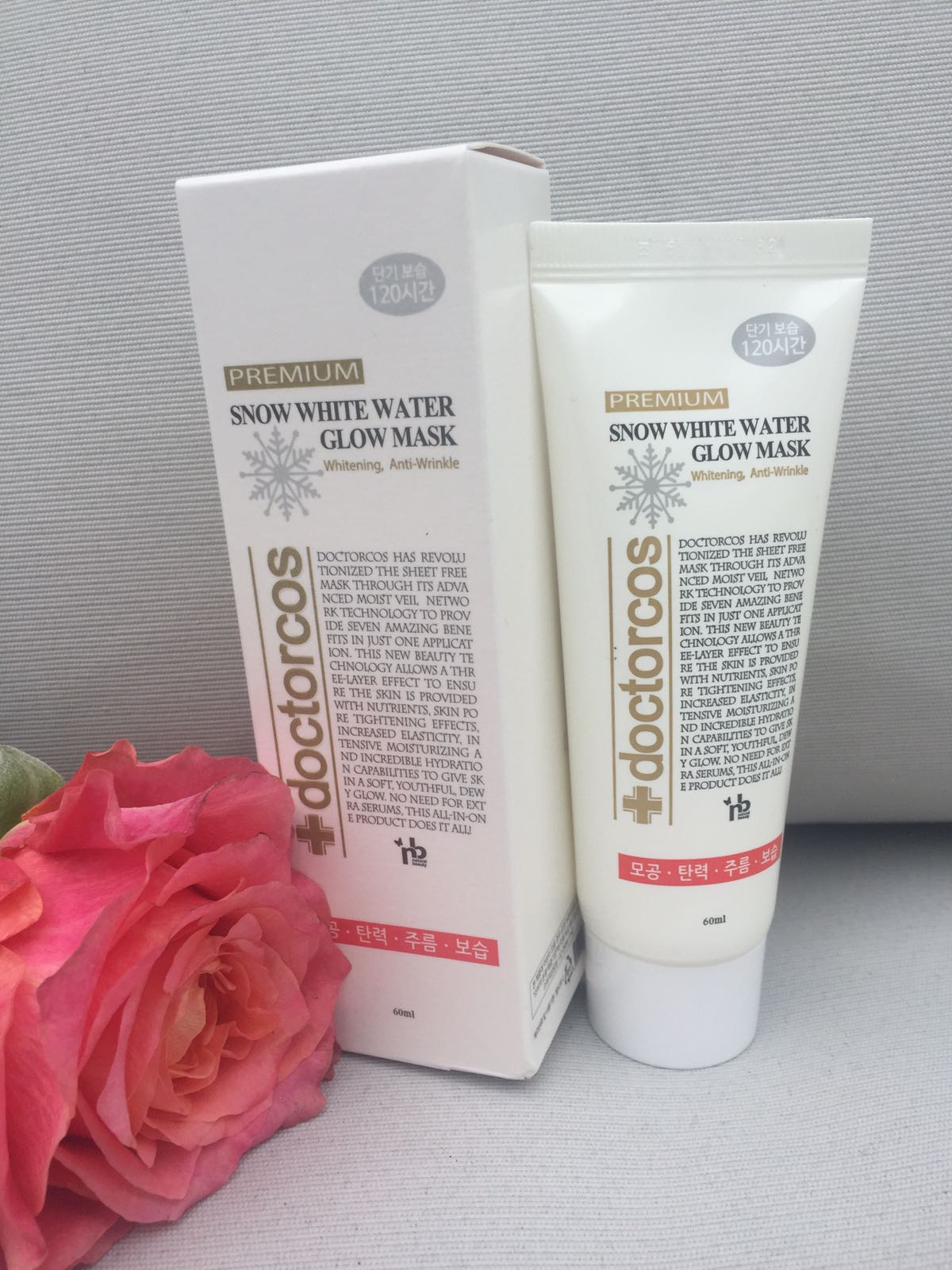doctorcos Snow White Water Glow Mask | Массаж лица Амстердам