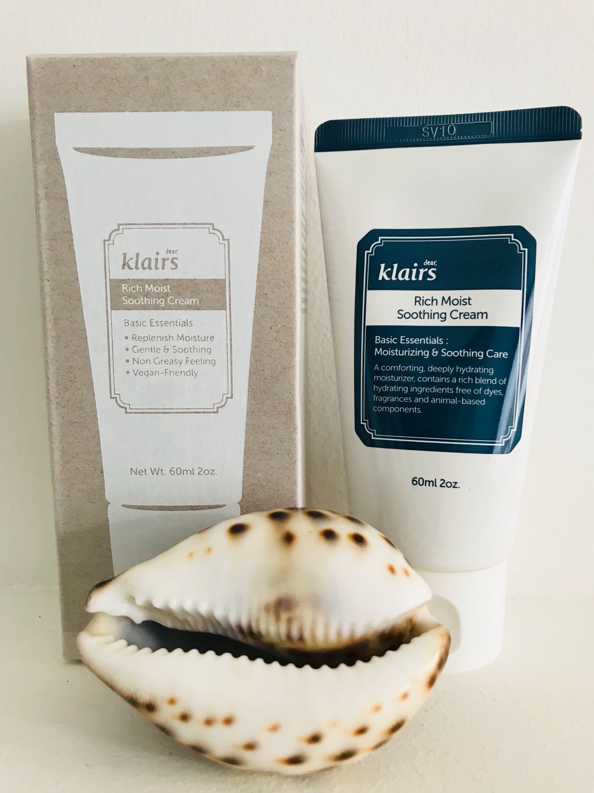 Klairs rich moist soothing cream | Массаж лица Амстердам